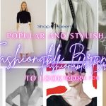 Popular and Stylish Fashionable Brands To Look For
